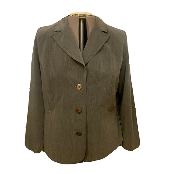 Jessica London. NWOT. Sz 14W. Single Breasted. USA Unlined. Tailored Jacket. AL - Picture 1 of 7